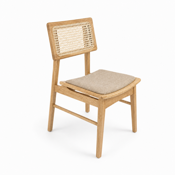 Alaca Wood-Frame Restaurant Chair for commercial restaurant and hospitality interiors
