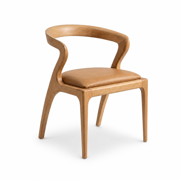 Aliye Wood-Frame Restaurant Chair for commercial restaurant and hospitality interiors