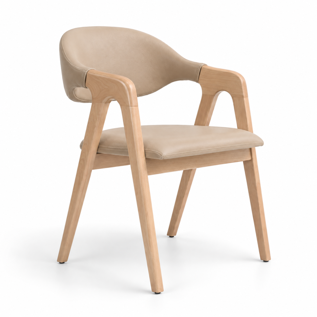 Armani Wood Frame Restaurant Chair 01 Armani Wood-Frame Restaurant Chair for commercial restaurant and hospitality interiors