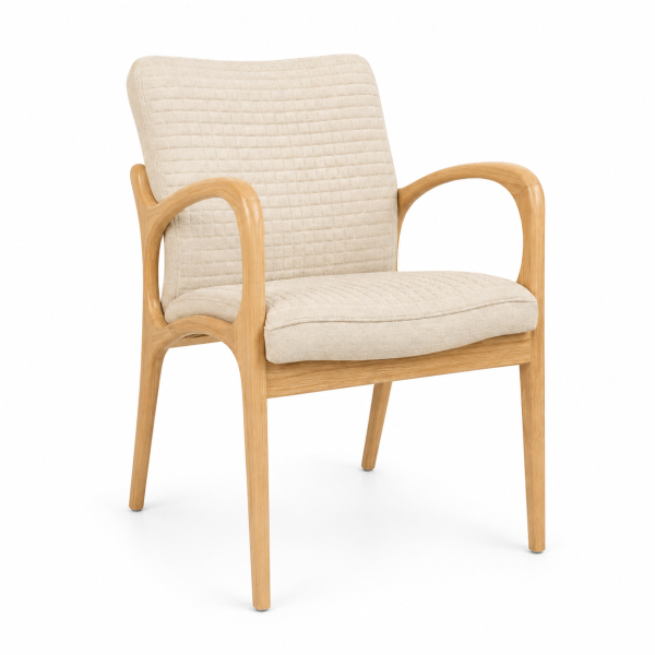 Beyza Wood-Frame Restaurant Chair for commercial restaurant and hospitality interiors