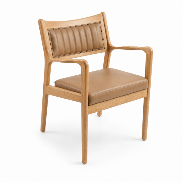 Bodrum Dosemeli Wood-Frame Restaurant Chair for commercial restaurant and hospitality interiors