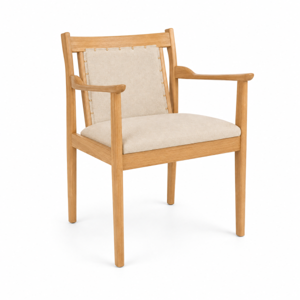 Bodrum Wood-Frame Restaurant Chair for commercial restaurant and hospitality interiors