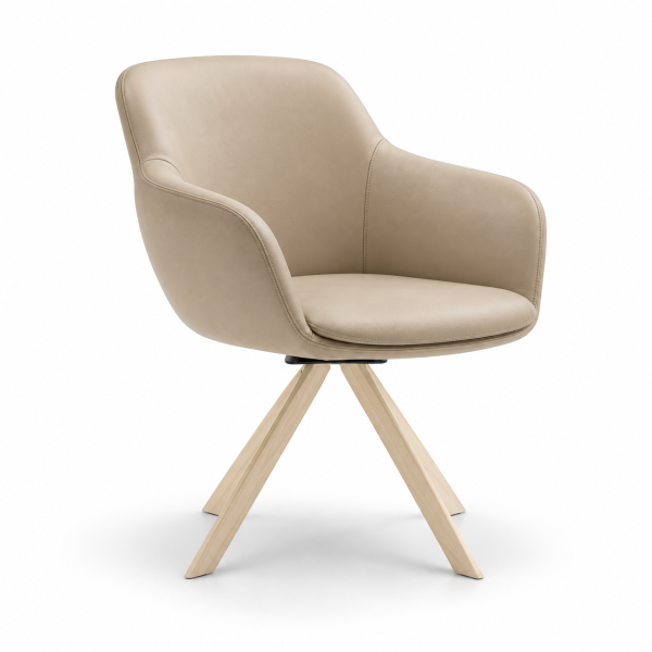 Bonna Wood-Frame Restaurant Chair for commercial restaurant and hospitality interiors