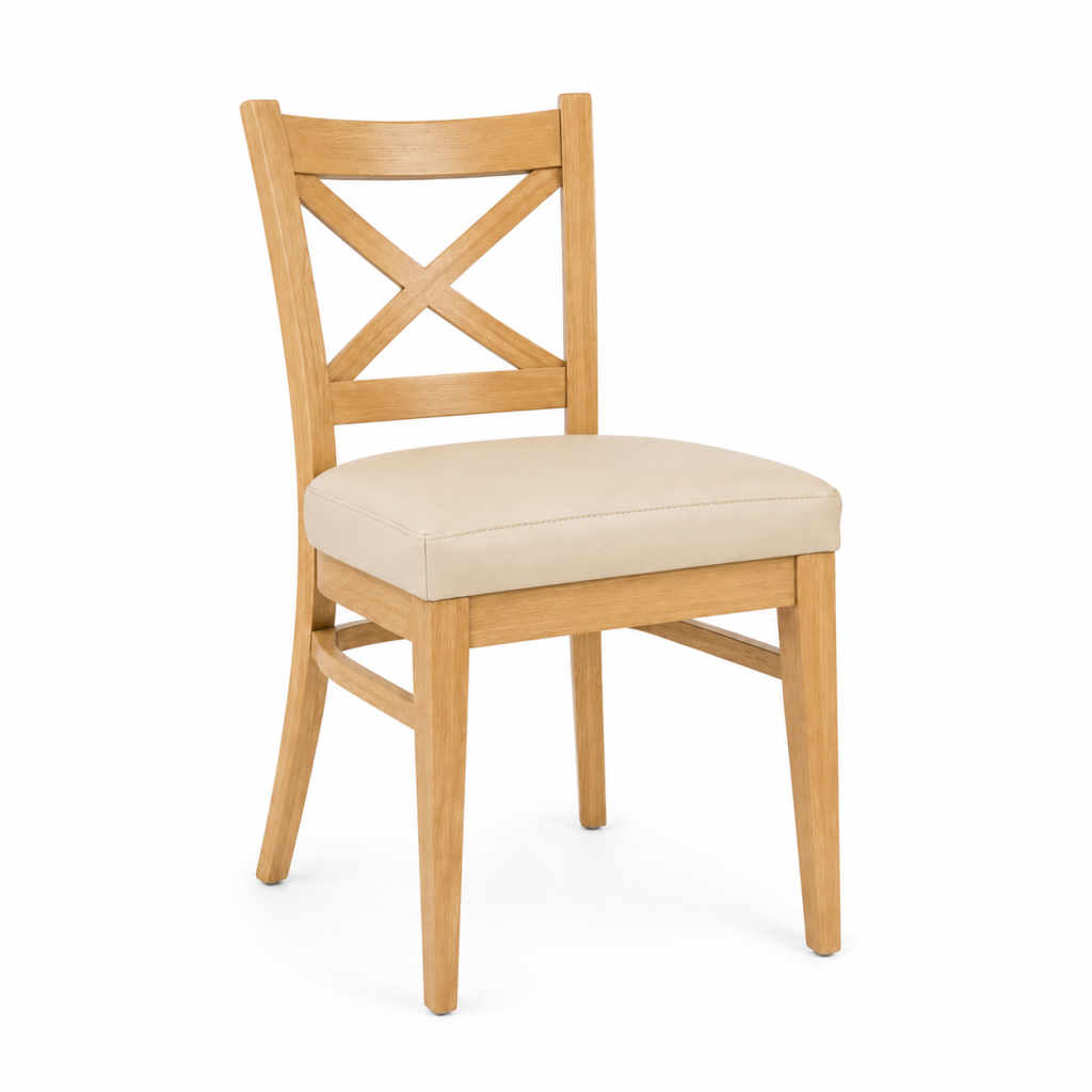 Ceren Wood-Frame Restaurant Chair for commercial restaurant and hospitality interiors