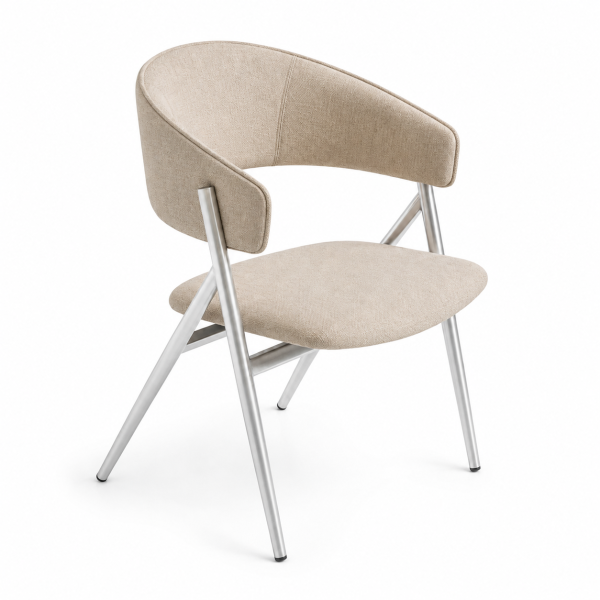 Demet Metal Restaurant Chair for commercial restaurant and hospitality interiors