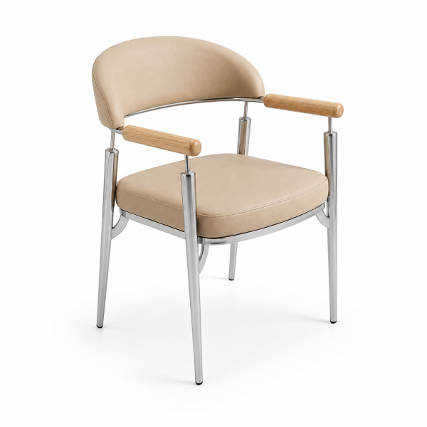 Devin Metal Restaurant Chair for commercial restaurant and hospitality interiors