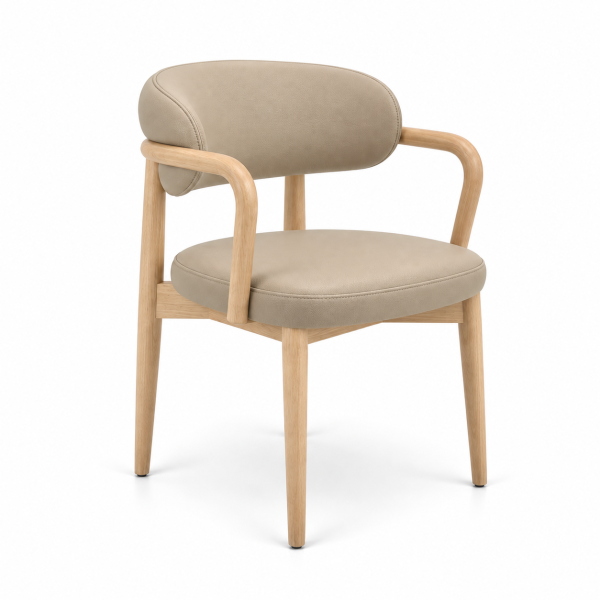 Doria Plus Wood-Frame Restaurant Chair for commercial restaurant and hospitality interiors