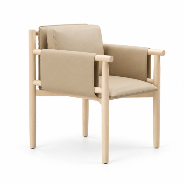 Dublin Wood-Frame Restaurant Chair for commercial restaurant and hospitality interiors