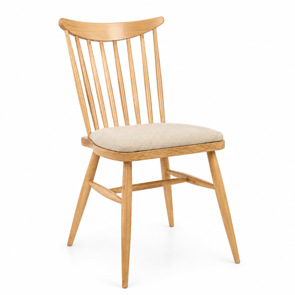 Ela Wood-Frame Restaurant Chair for commercial restaurant and hospitality interiors