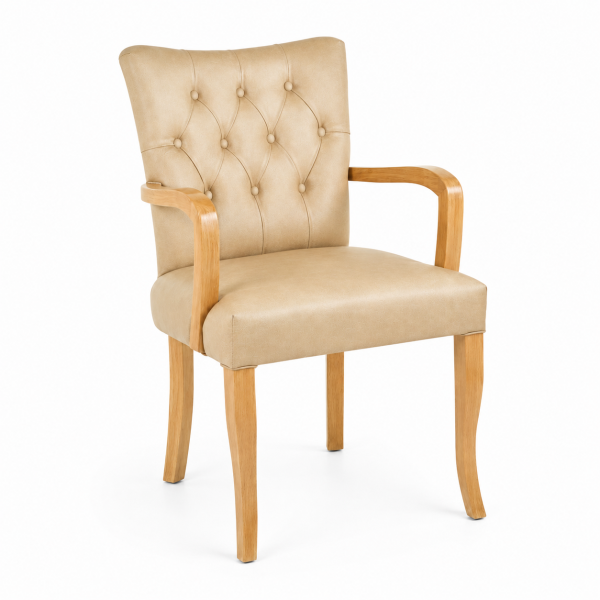 Hazan Wood-Frame Restaurant Chair for commercial restaurant and hospitality interiors