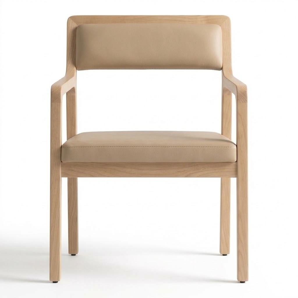 Hera Plus Wood-Frame Restaurant Chair for commercial restaurant and hospitality interiors - view 2