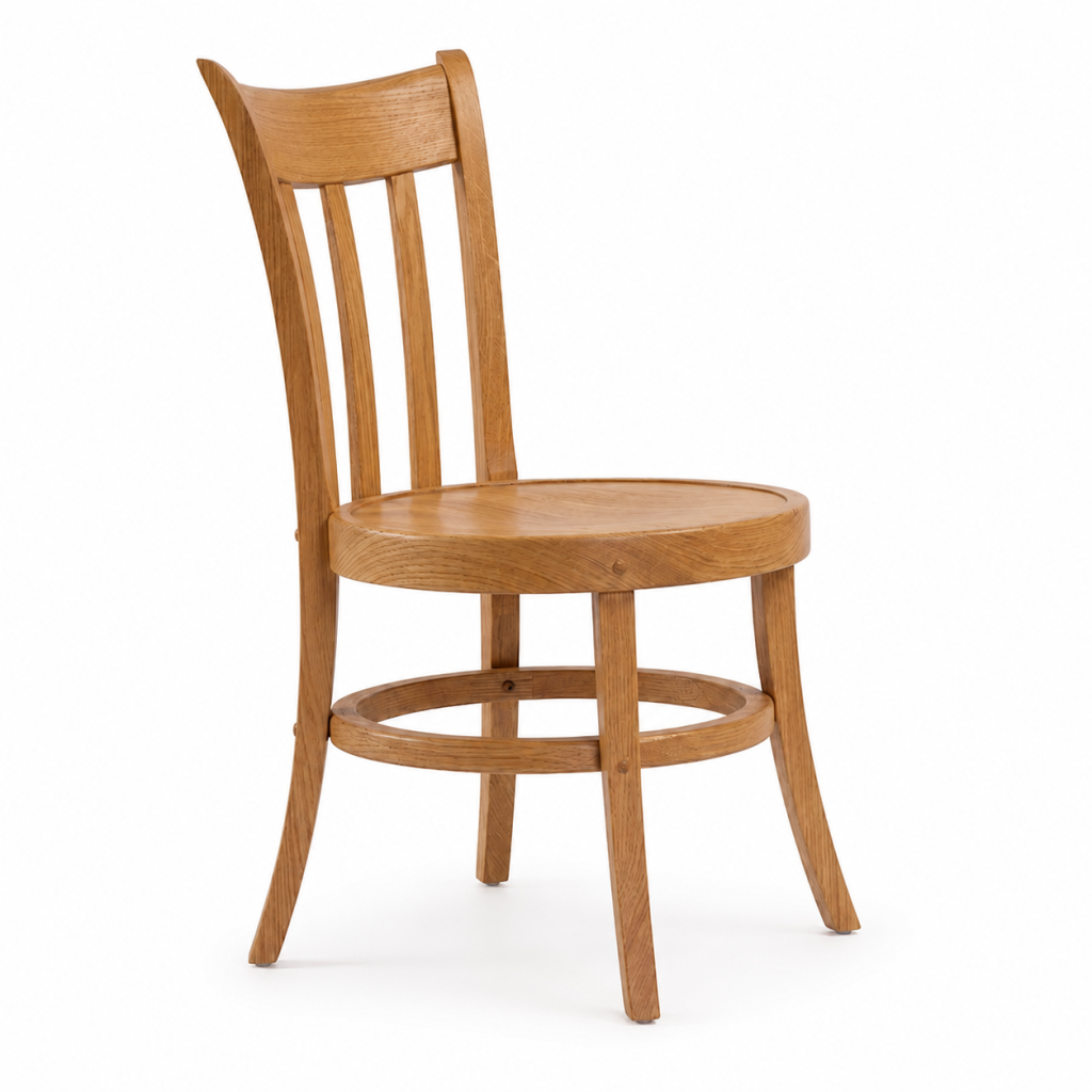 Huma Wood-Frame Restaurant Chair for commercial restaurant and hospitality interiors