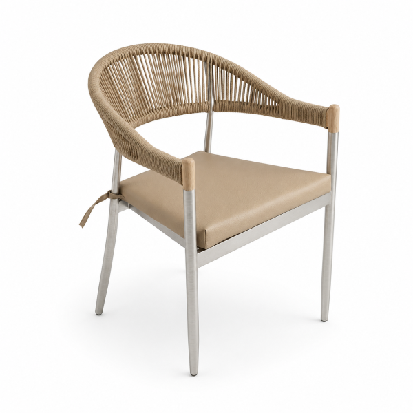 Ilayda Outdoor Restaurant Chair for commercial restaurant and hospitality interiors