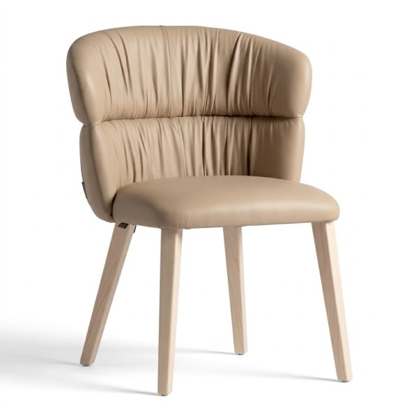 Inci Wood-Frame Restaurant Chair for commercial restaurant and hospitality interiors