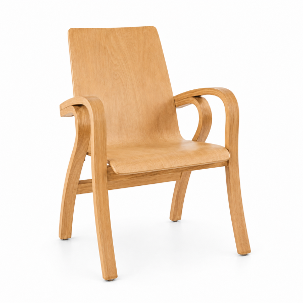 Kahve Wood-Frame Restaurant Chair for commercial restaurant and hospitality interiors