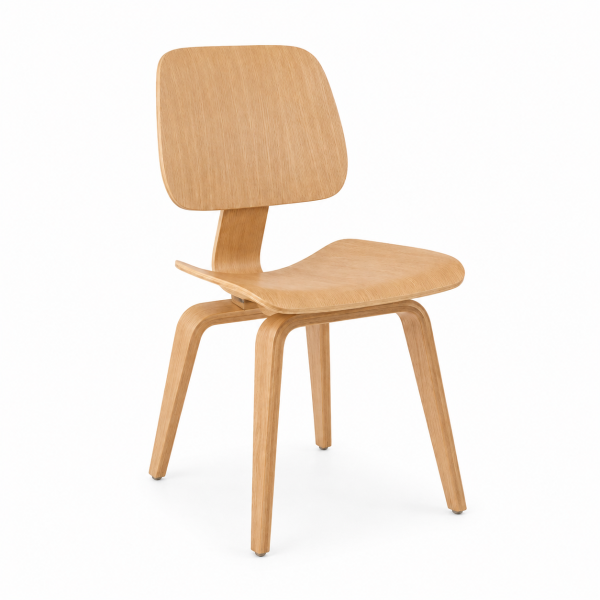 Karamel Wood-Frame Restaurant Chair for commercial restaurant and hospitality interiors