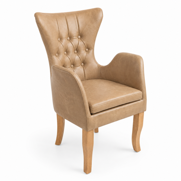Kaya Berjer Wood-Frame Restaurant Chair for commercial restaurant and hospitality interiors