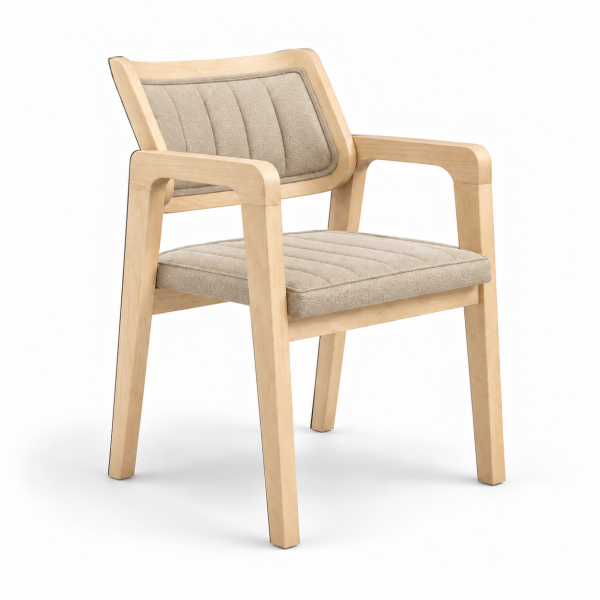 Lona Wood-Frame Restaurant Chair for commercial restaurant and hospitality interiors