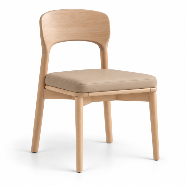 Lyon Wood-Frame Restaurant Chair for commercial restaurant and hospitality interiors