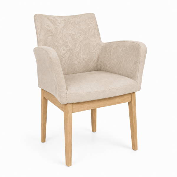 Mango Wood-Frame Restaurant Chair for commercial restaurant and hospitality interiors