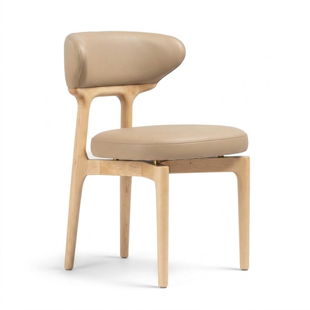 Mute Wood Frame Restaurant Chair 01 Mute Wood-Frame Restaurant Chair for commercial restaurant and hospitality interiors