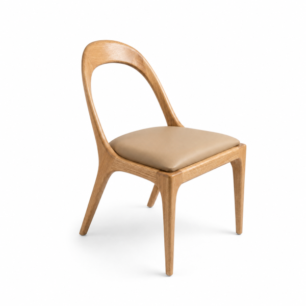 Nehir Wood-Frame Restaurant Chair for commercial restaurant and hospitality interiors