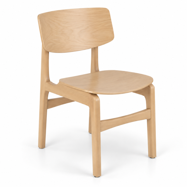 Nevada Wood-Frame Restaurant Chair for commercial restaurant and hospitality interiors
