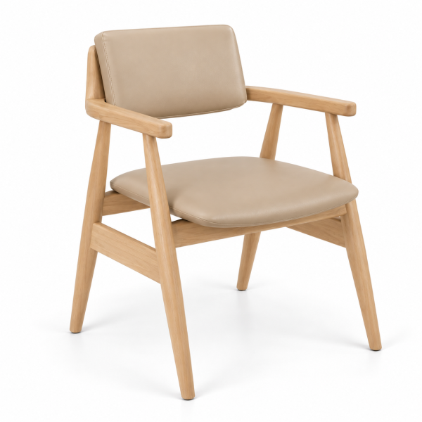 Ocho Wood-Frame Restaurant Chair for commercial restaurant and hospitality interiors