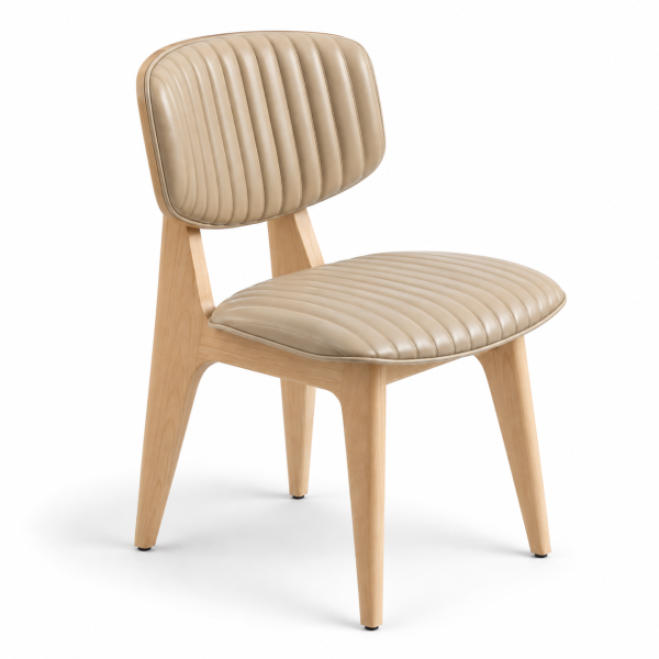 Parta Wood-Frame Restaurant Chair for commercial restaurant and hospitality interiors