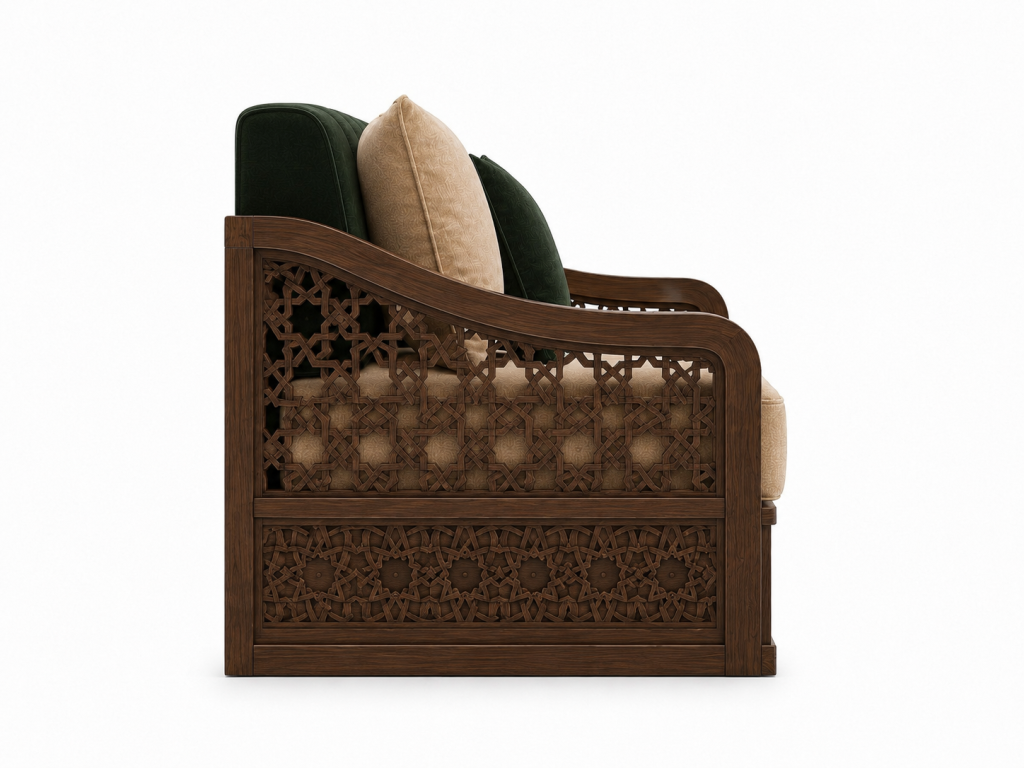 LS 3009 Lounge Booth for commercial restaurant and hospitality interiors - view 3