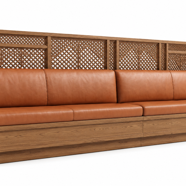 SE 4018 Special Restaurant Booth for commercial restaurant and hospitality interiors