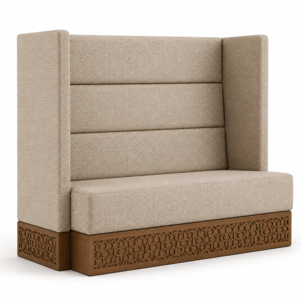 SE 4028 Special Restaurant Booth for commercial restaurant and hospitality interiors